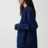 Chemise ample en denim