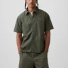 Chemise ample en popeline