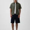 Chemise ample en popeline