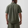 Chemise ample en popeline