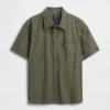 Chemise ample en popeline