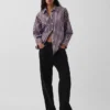 Chemise ample en popeline de coton bio