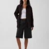 Chemise ample en popeline de coton bio