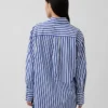 Chemise ample en popeline de coton bio