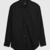 Chemise ample en popeline de coton bio