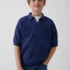 Chemise à carreaux pour enfant à col Johnny