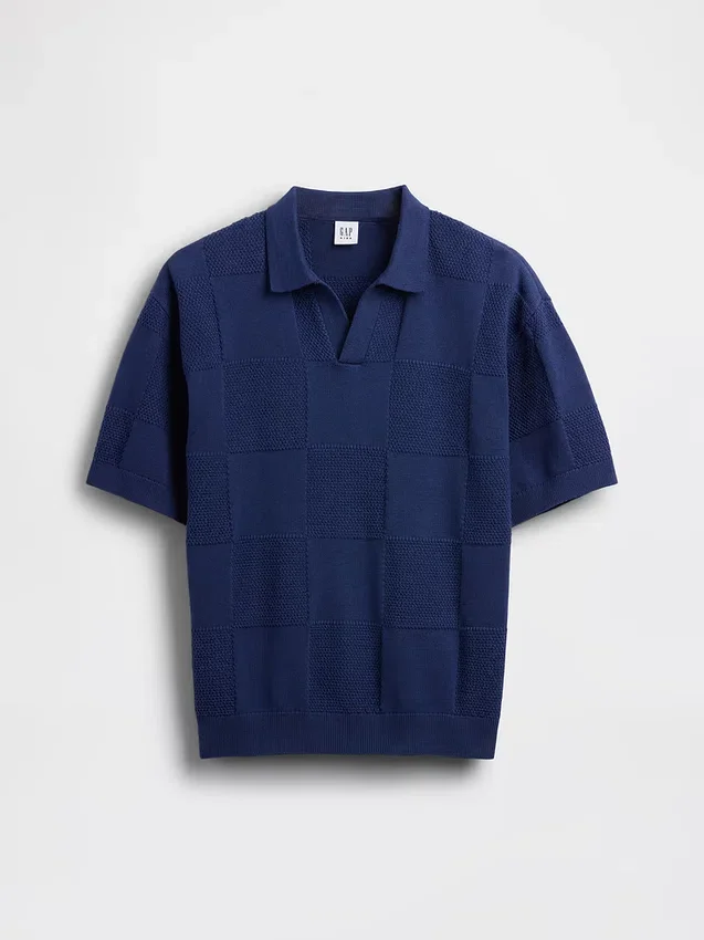 Chemise à carreaux pour enfant à col Johnny