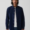 Chemise classique en popeline de coton bio