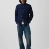 Chemise classique en popeline de coton bio