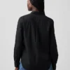 Chemise classique en popeline de coton bio