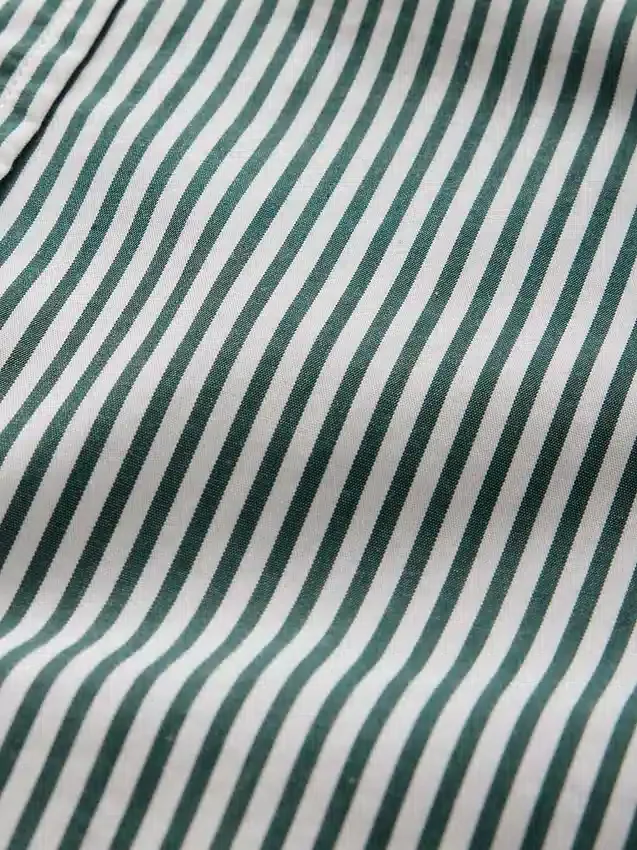 Chemise classique en popeline de coton bio