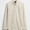 Chemise classique en popeline de coton bio
