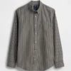 Chemise classique en popeline de coton bio