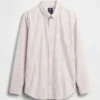 Chemise classique en popeline de coton bio