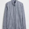 Chemise classique en popeline de coton bio
