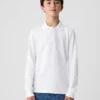 Chemise d'uniforme en coton bio pour enfants