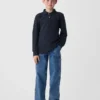 Chemise d'uniforme en coton bio pour enfants