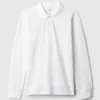 Chemise d'uniforme en coton bio pour enfants