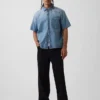 Chemise décontractée en denim