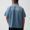 Chemise décontractée en denim