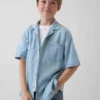 Chemise décontractée en denim pour enfant