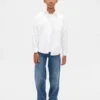 Chemise décontractée en popeline pour enfant