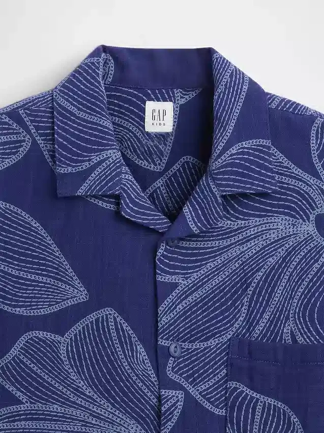 Chemise décontractée « Vacay » pour enfant