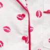 Chemise de pyjama ample en popeline « Kiss » GAP × Summer Fridays