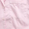 Chemise de pyjama courte oversize en popeline