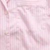 Chemise de pyjama courte oversize en popeline