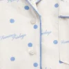 Chemise de pyjama en flanelle ample à pois GAP × Summer Fridays