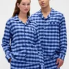 Chemise de pyjama en flanelle ultra-douce pour adulte