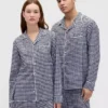 Chemise de pyjama en flanelle ultra-douce pour adulte