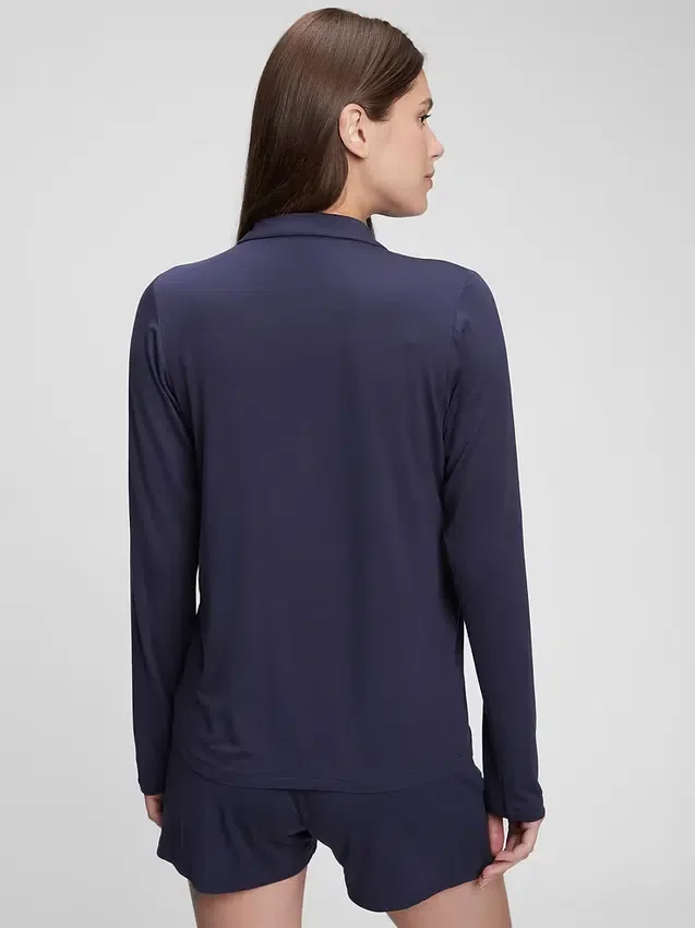 Chemise de pyjama en modal pour femmes en période de maternité