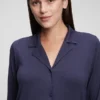 Chemise de pyjama en modal pour femmes en période de maternité