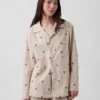 Chemise de pyjama en popeline