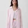 Chemise de pyjama en popeline