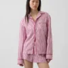Chemise de pyjama en popeline