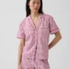 Chemise de pyjama en popeline