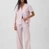 Chemise de pyjama en popeline