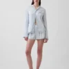 Chemise de pyjama en popeline