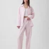 Chemise de pyjama en popeline