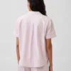 Chemise de pyjama en popeline