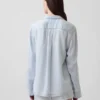 Chemise de pyjama en popeline