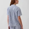 Chemise de pyjama en popeline