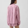 Chemise de pyjama en popeline