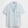 Chemise de pyjama en popeline