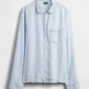 Chemise de pyjama en popeline