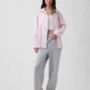 Chemise de pyjama en popeline