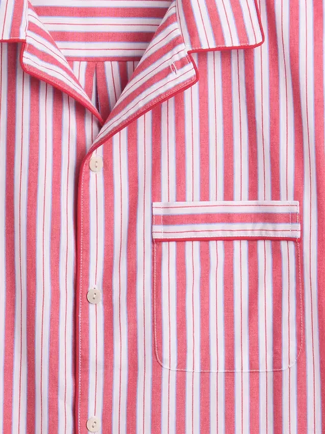 Chemise de pyjama en popeline